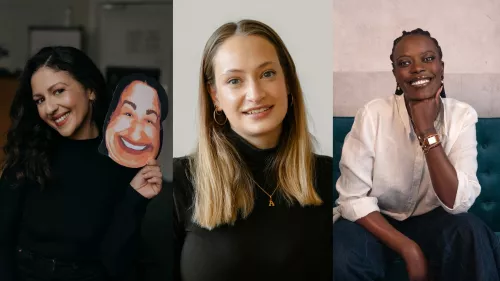 Foto der drei Speakerinnen