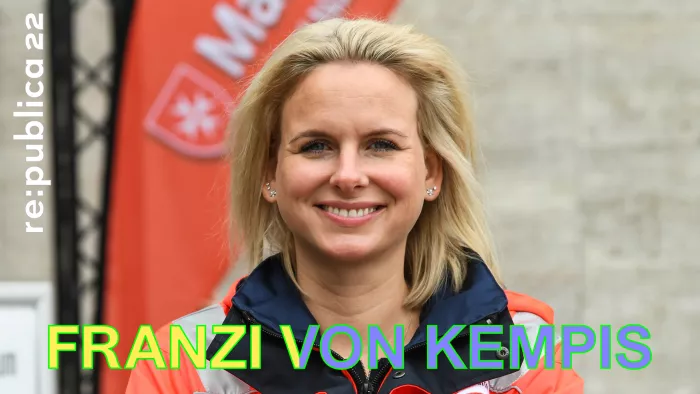 Porträtfoto von #rp22-Sprecherin Franzi von Kempis